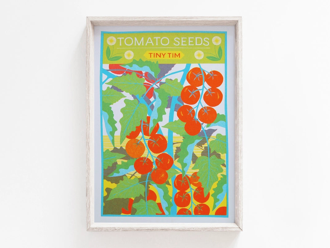 Tomato A4 Risograph Print