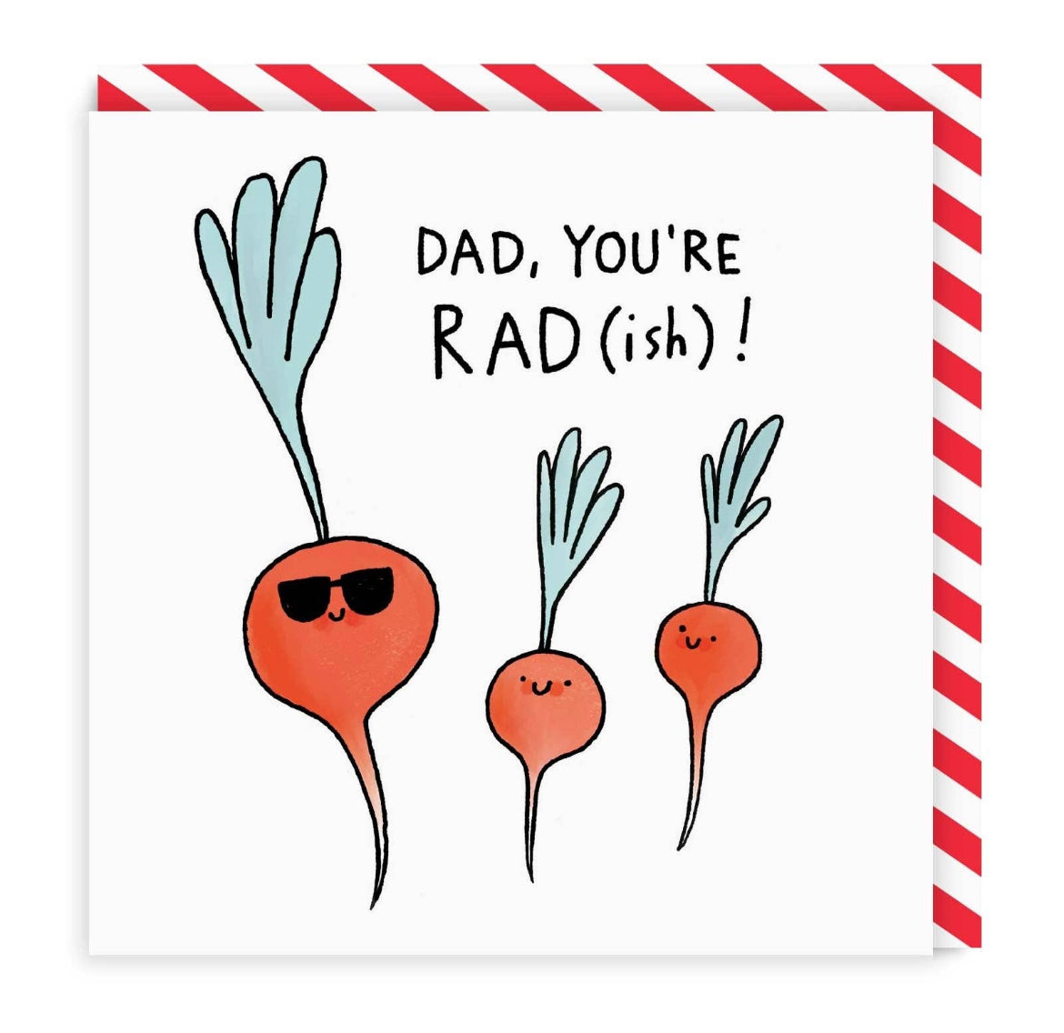 Dad You're Rad(ish) Card