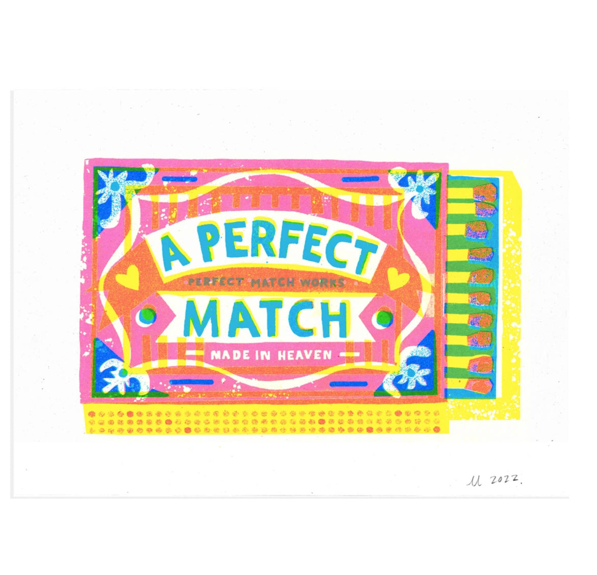 Perfect Match Art Print