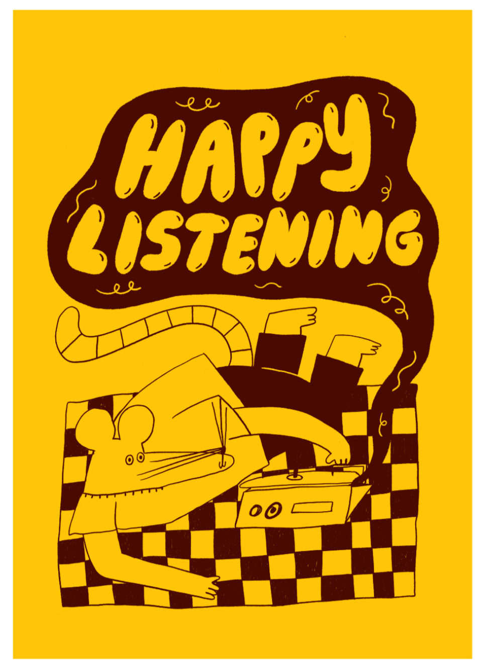 Happy Listening Print