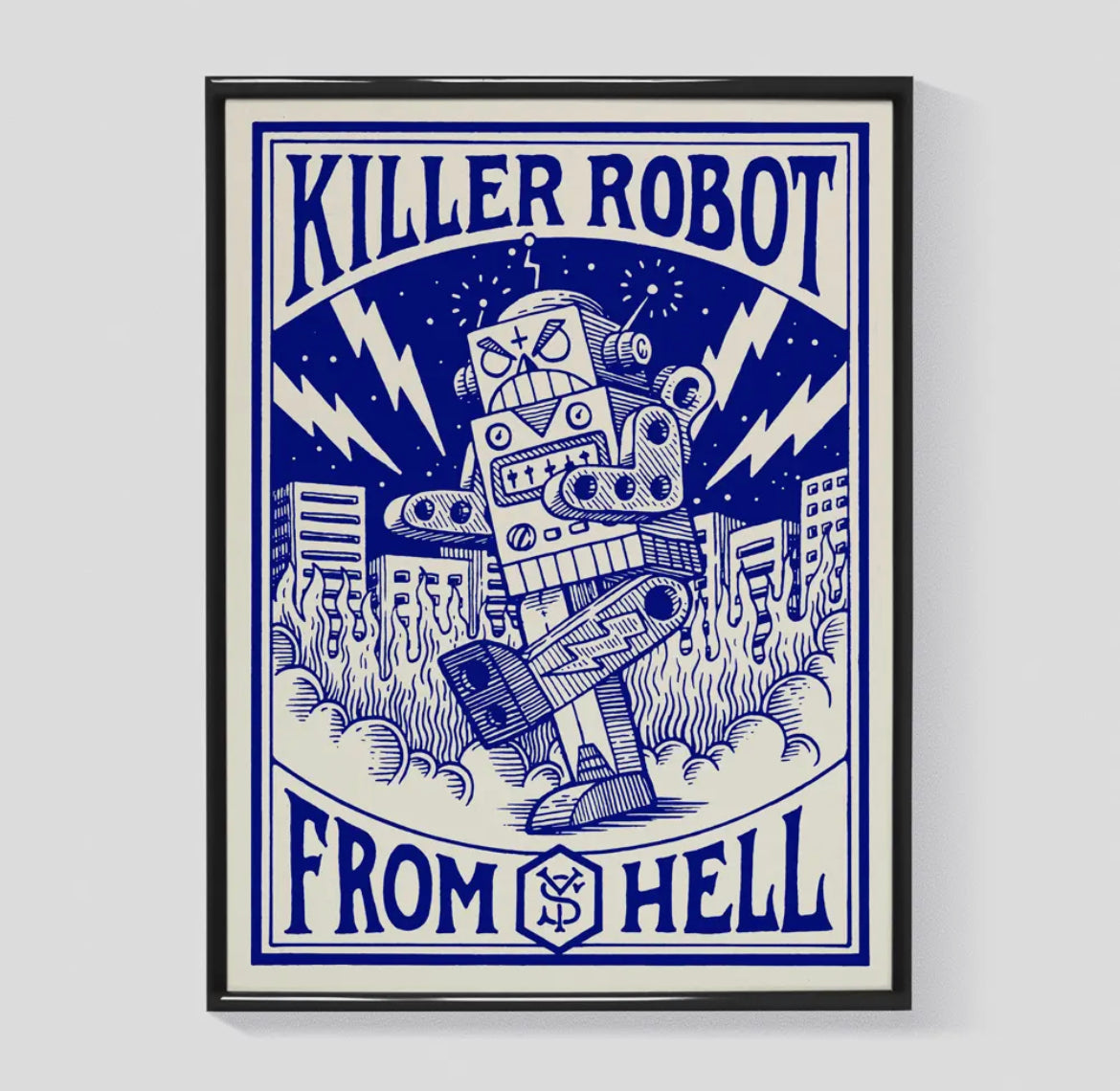 Killer Robot Print