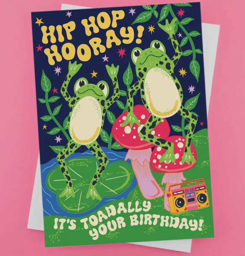 Hip Hop Hooray Birthday Card