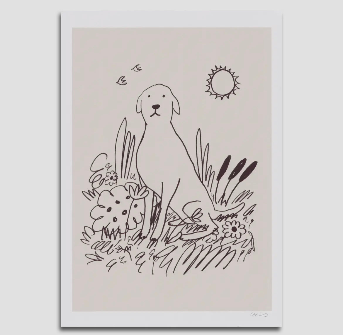 Good Boy Dog Print