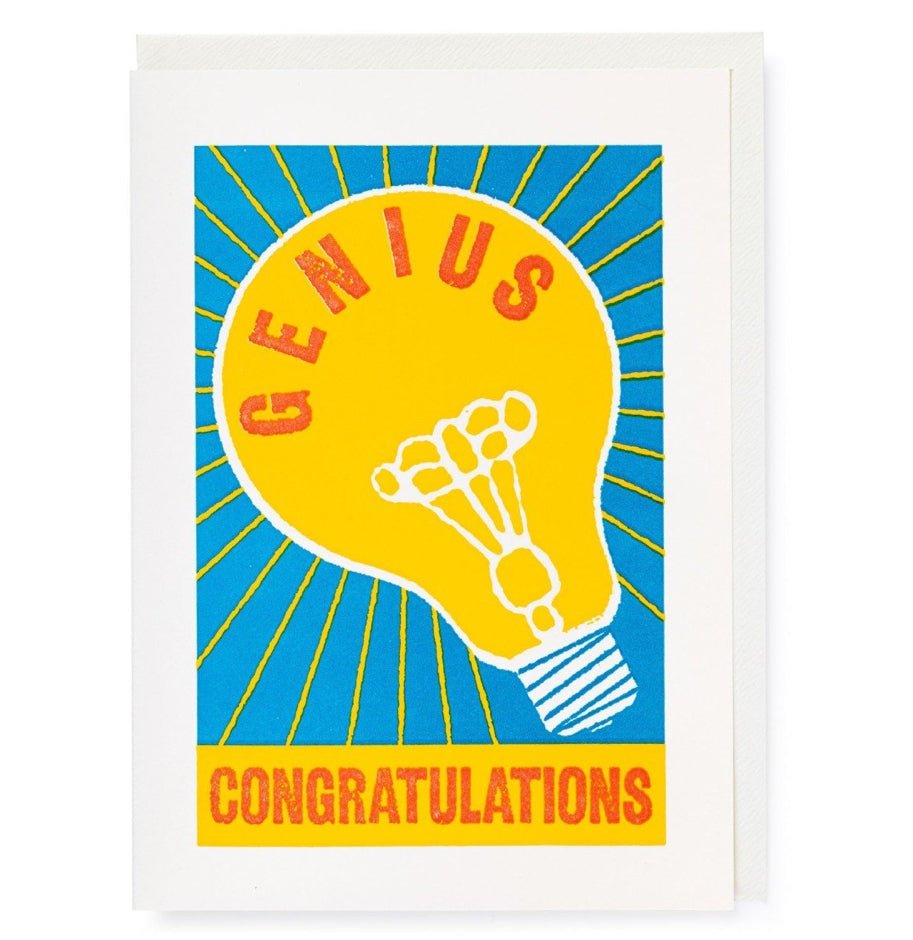 Genius Congratulations Card