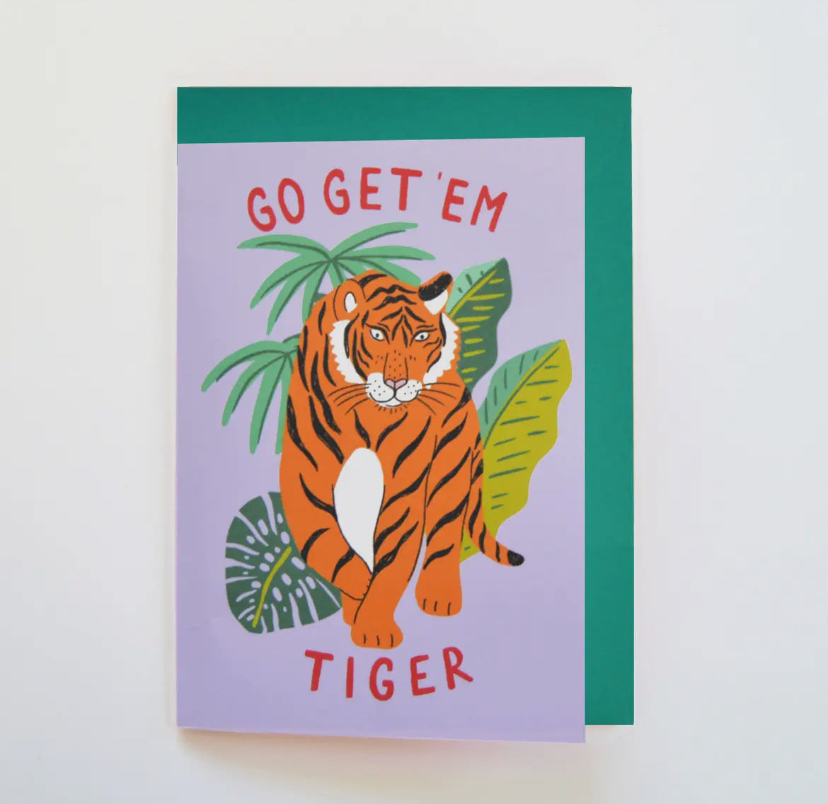 Go Get 'em Tiger! Card