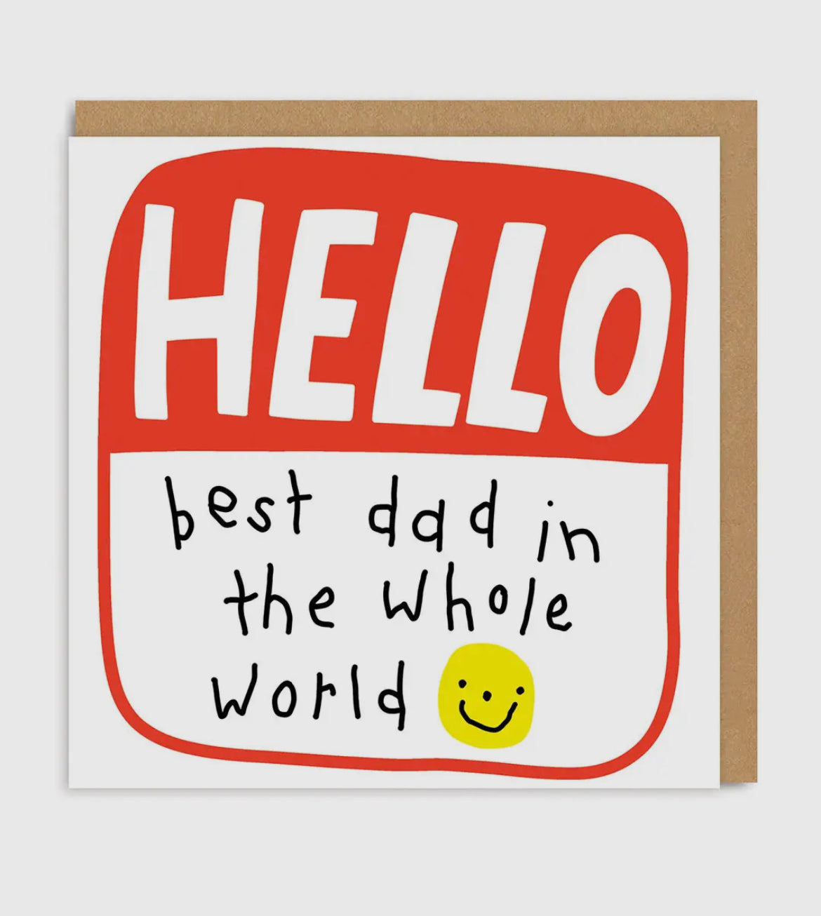 Best Dad in the Whole World Card