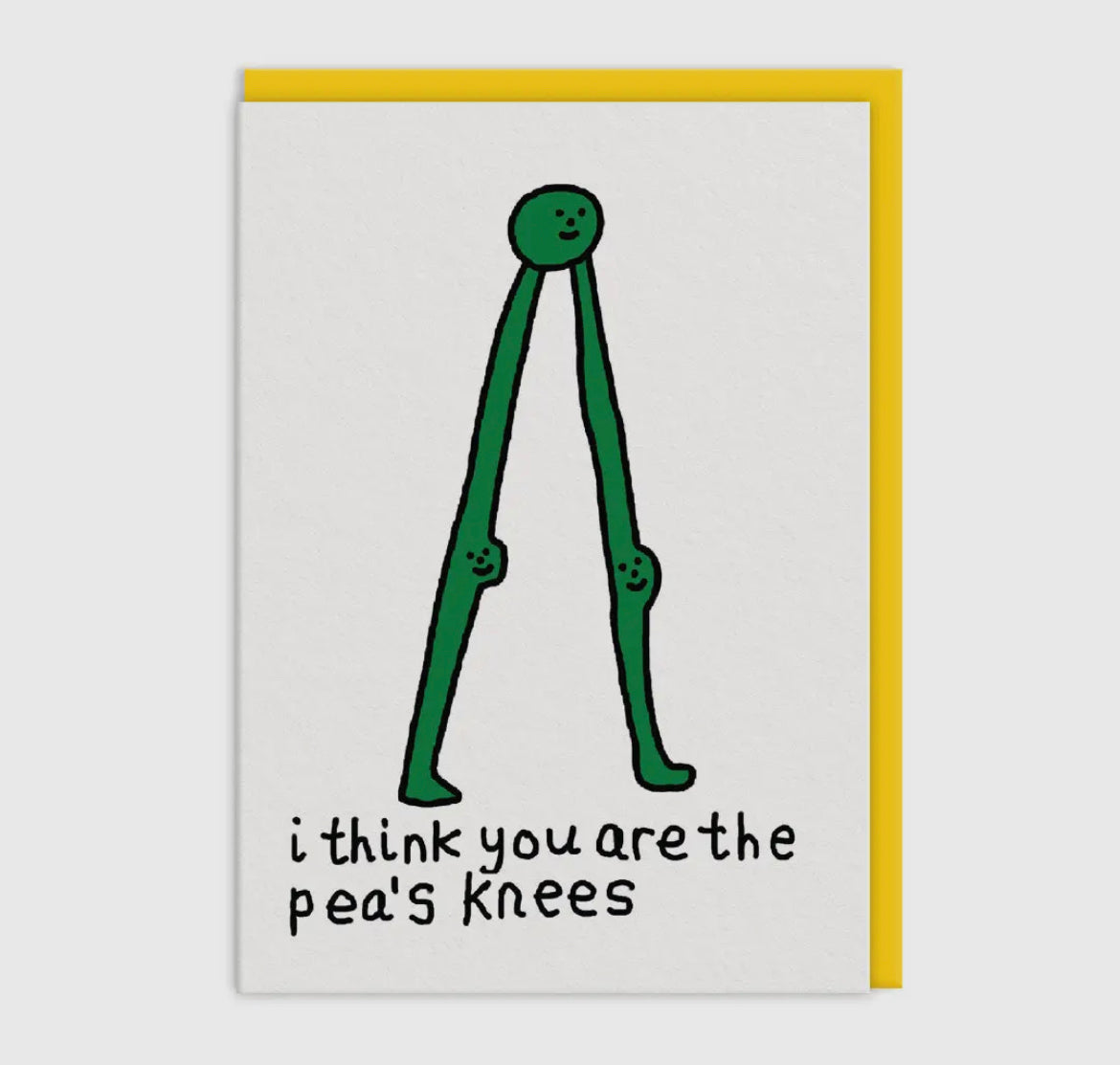 Peas Knees Card