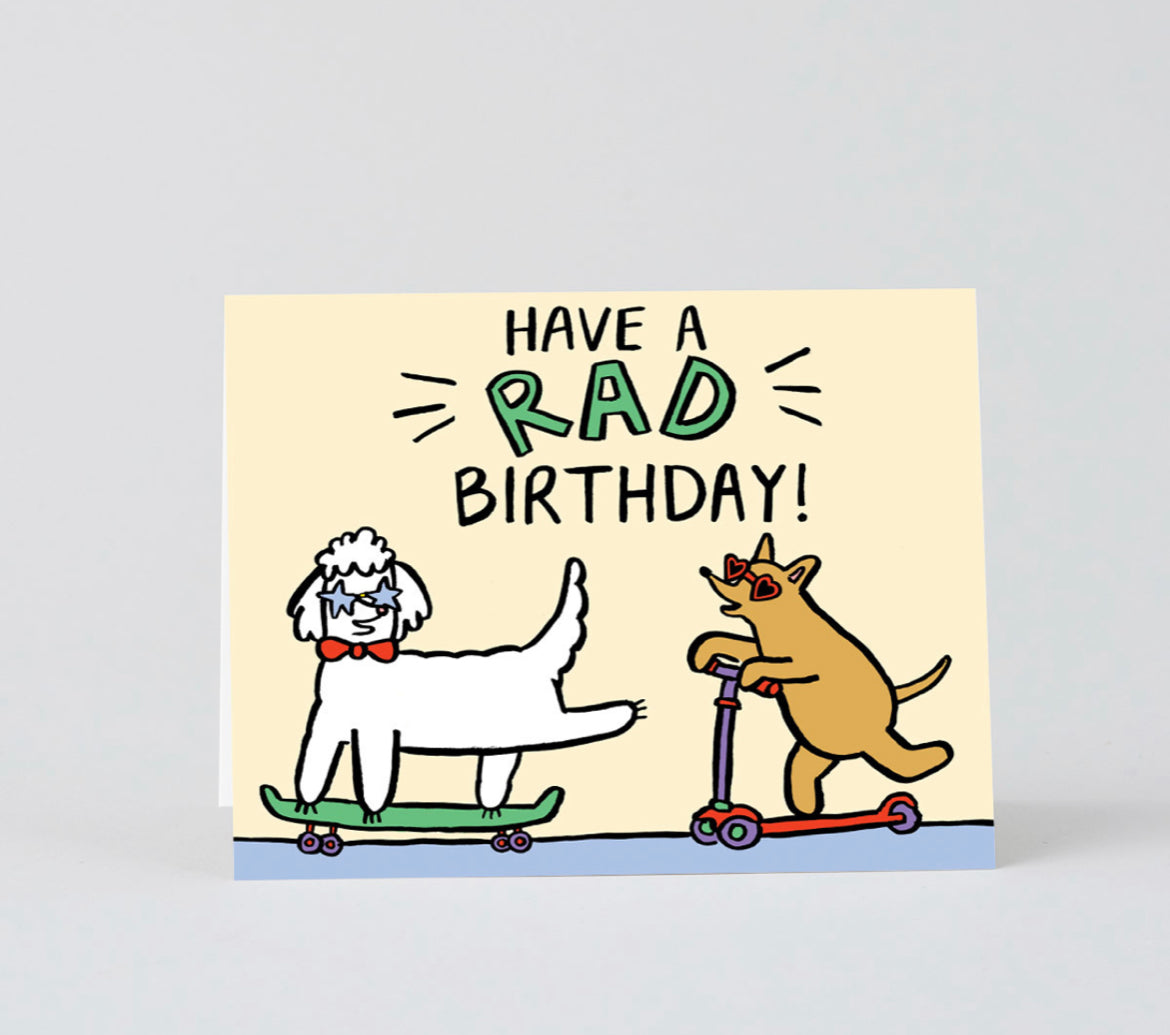 Have A Rad Birthday Card