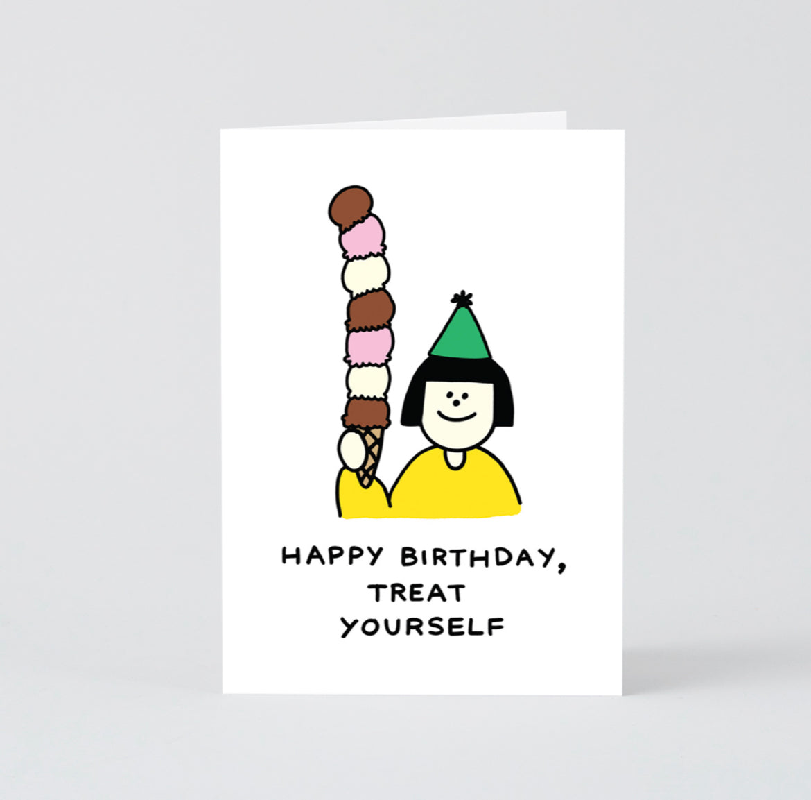 Treat Yourself Birthday Card