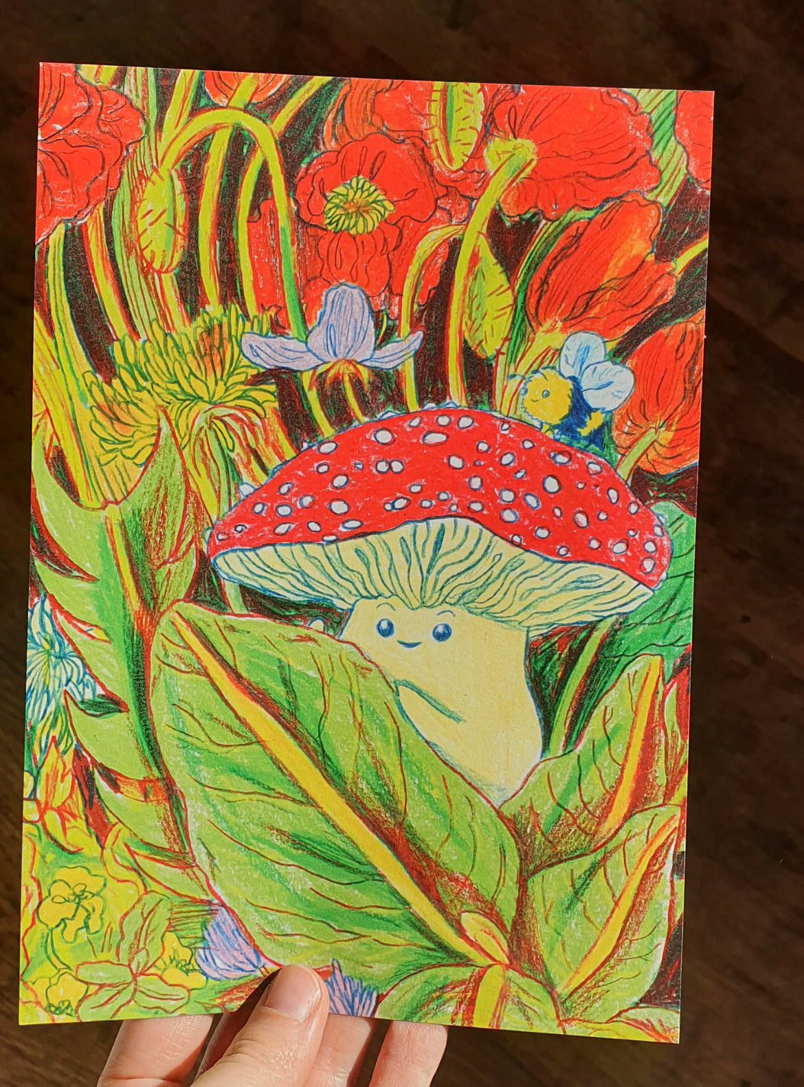 Mushroom Friend Print