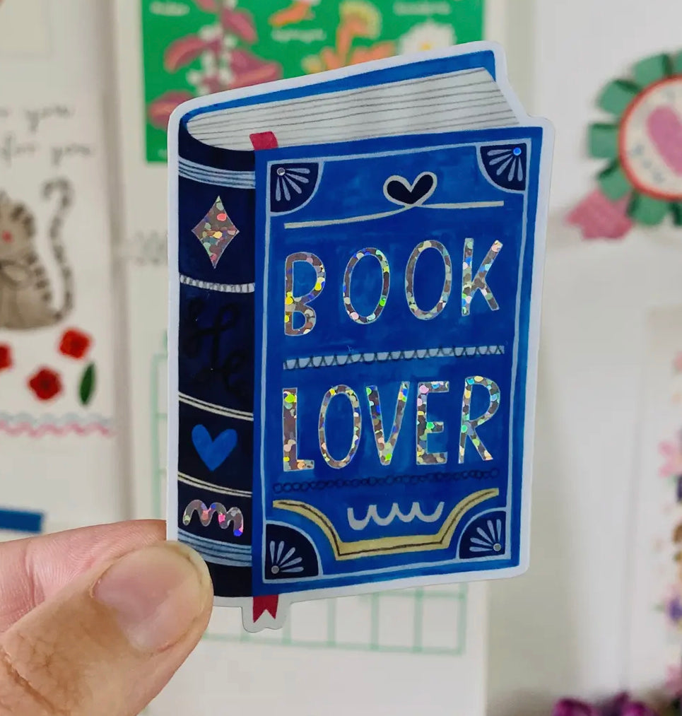 Book Lover Sticker