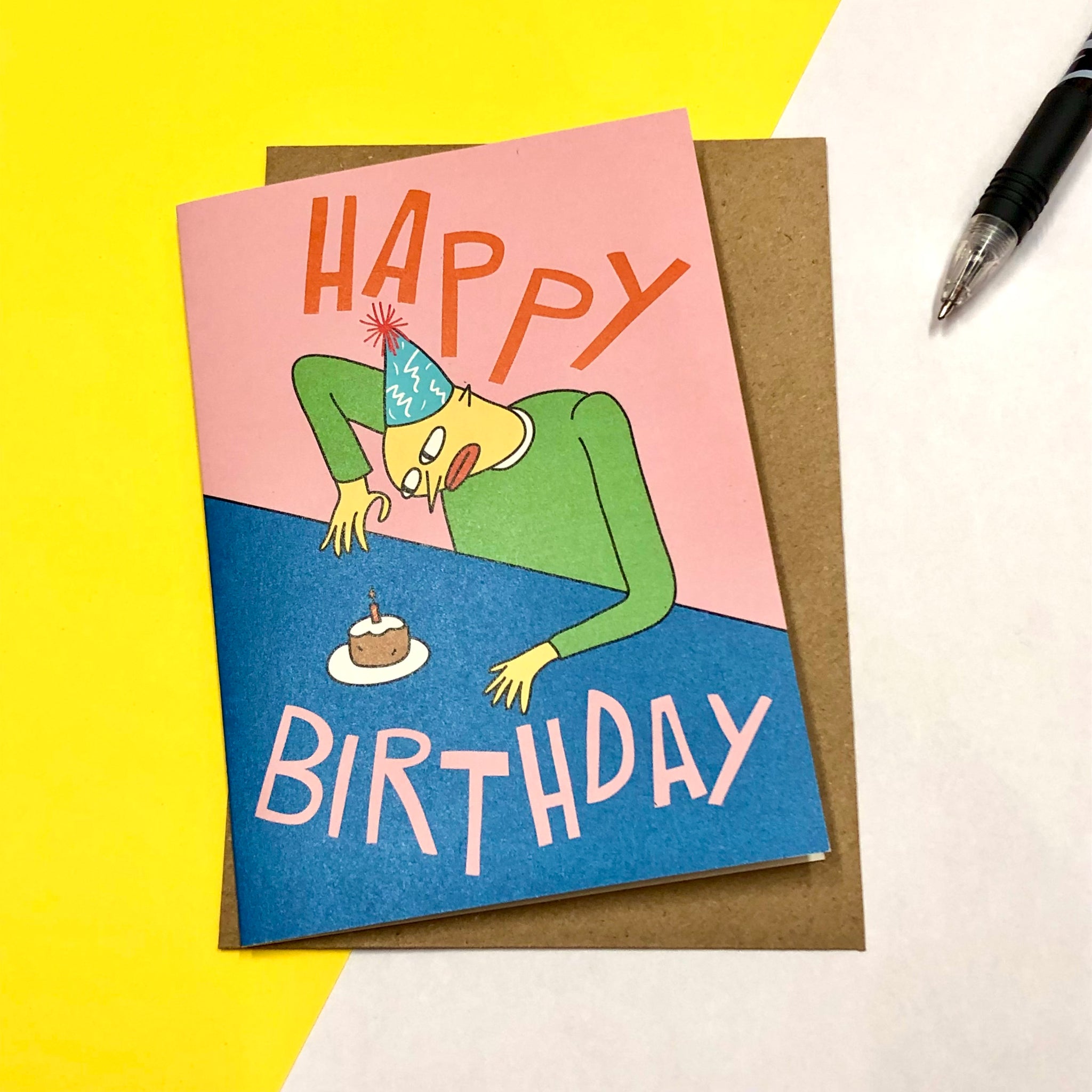 Lonely Birthday Card