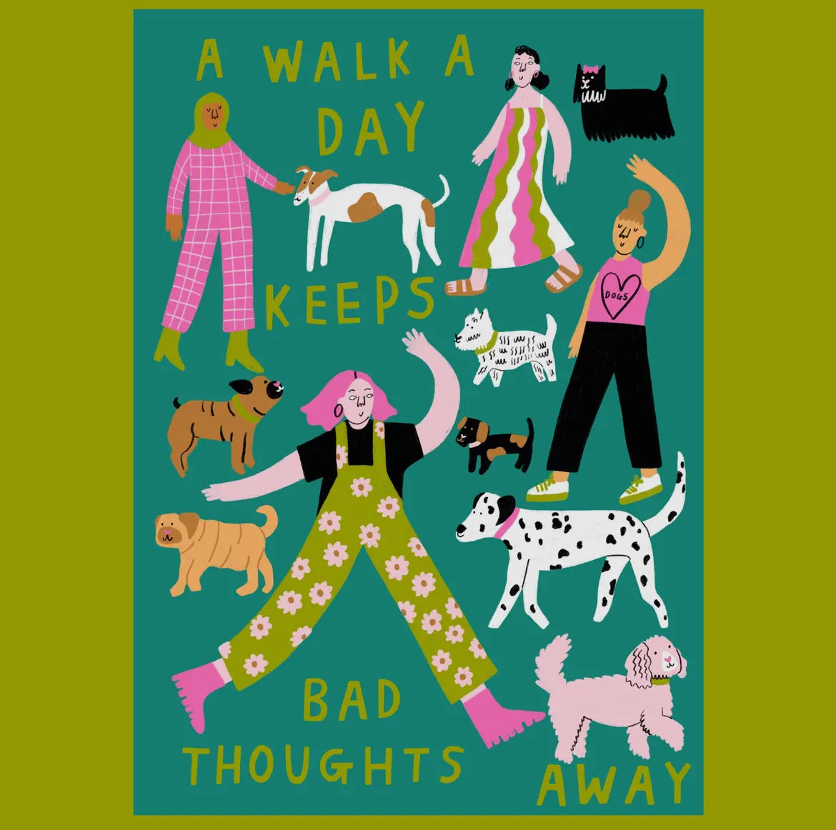 A Walk A Day Print