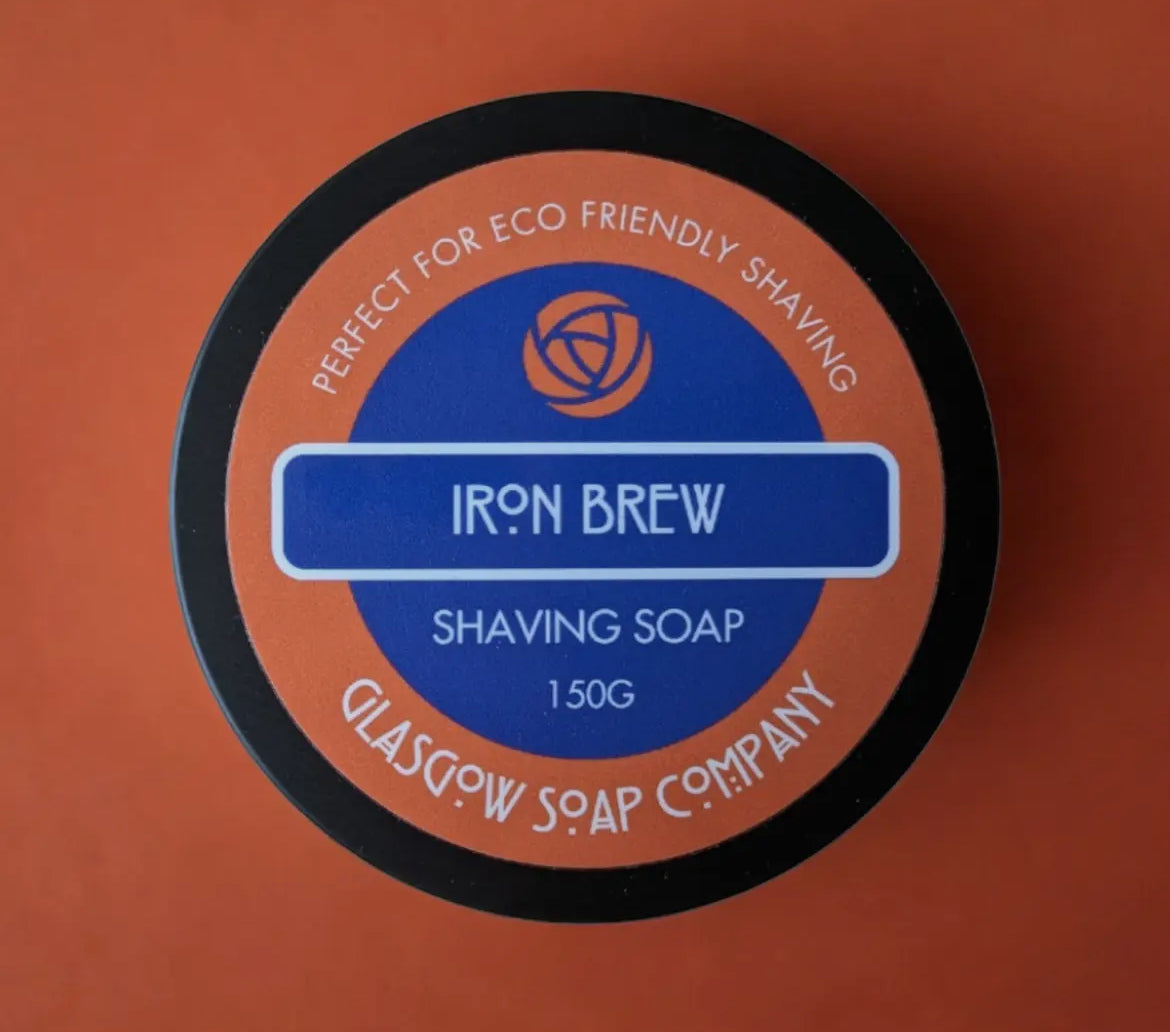 Iron Brew Solid Shaving Soap Tin