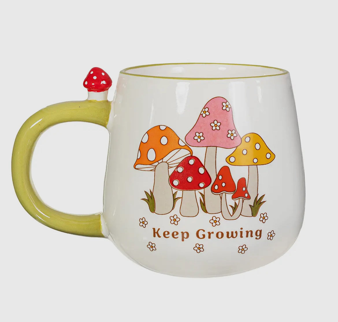 Retro Keep Growing Mug