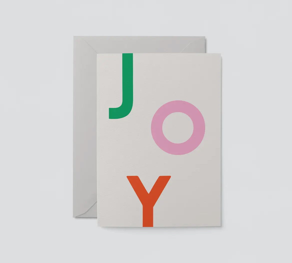 Joy Christmas Card