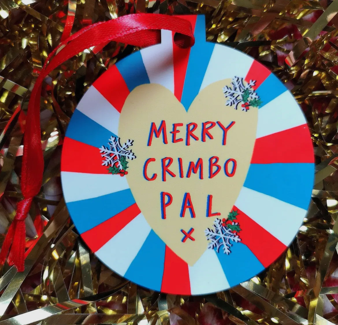 Merry Crimbo Pal! Christmas Decoration