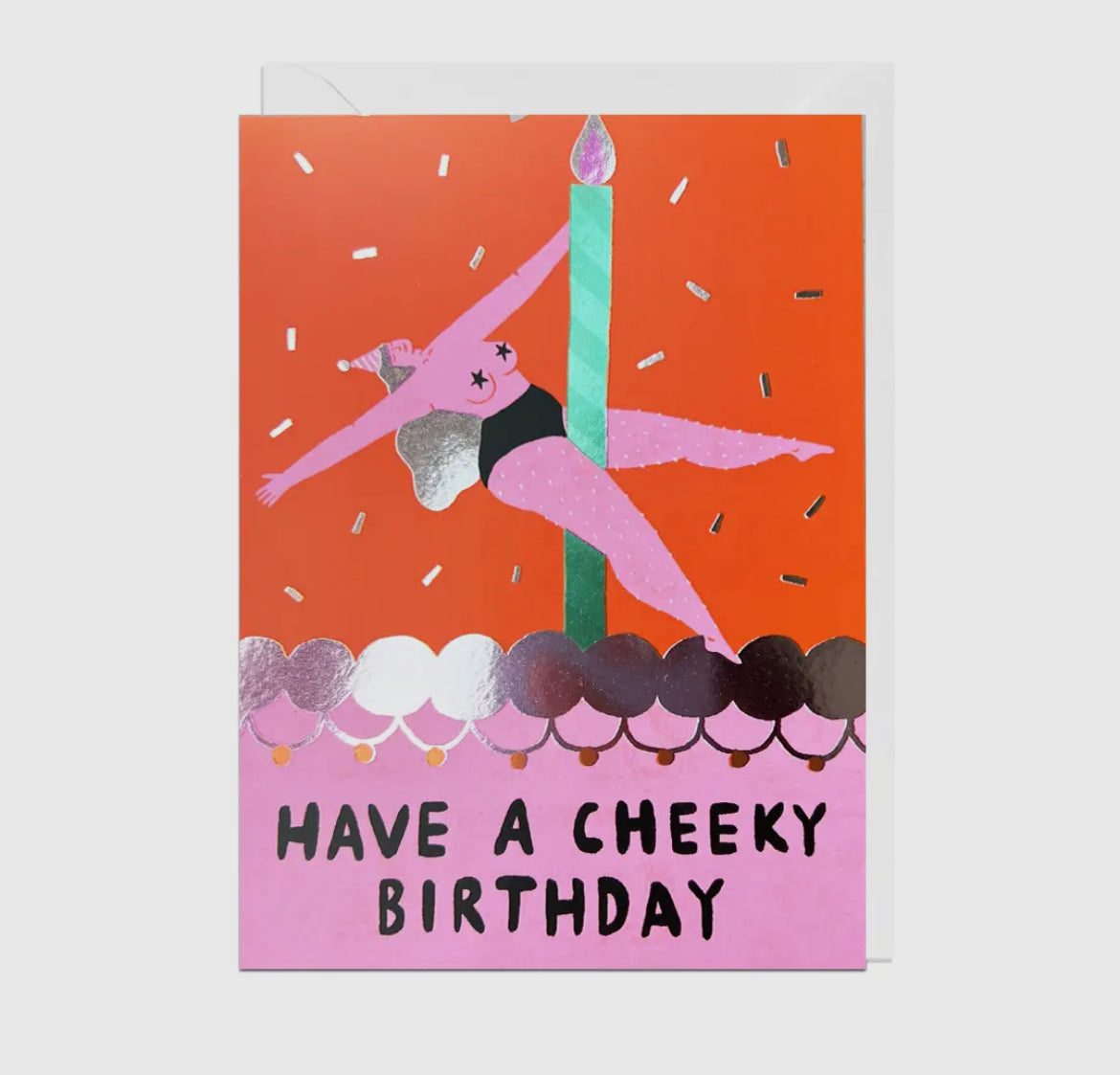 Cheeky Birthday Foil Card