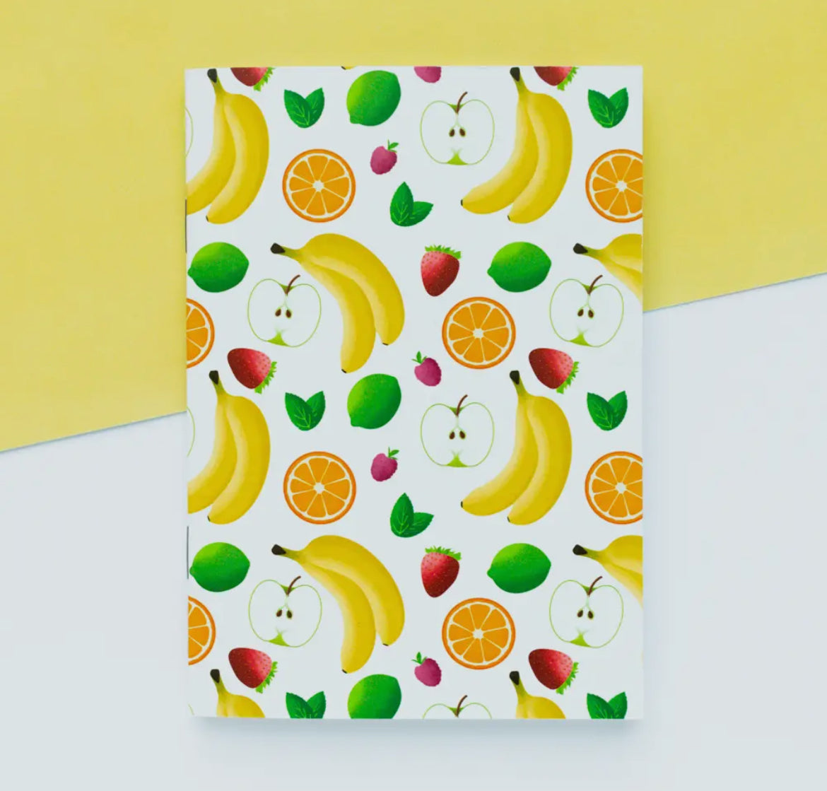 Fruit Print Plain Notebook