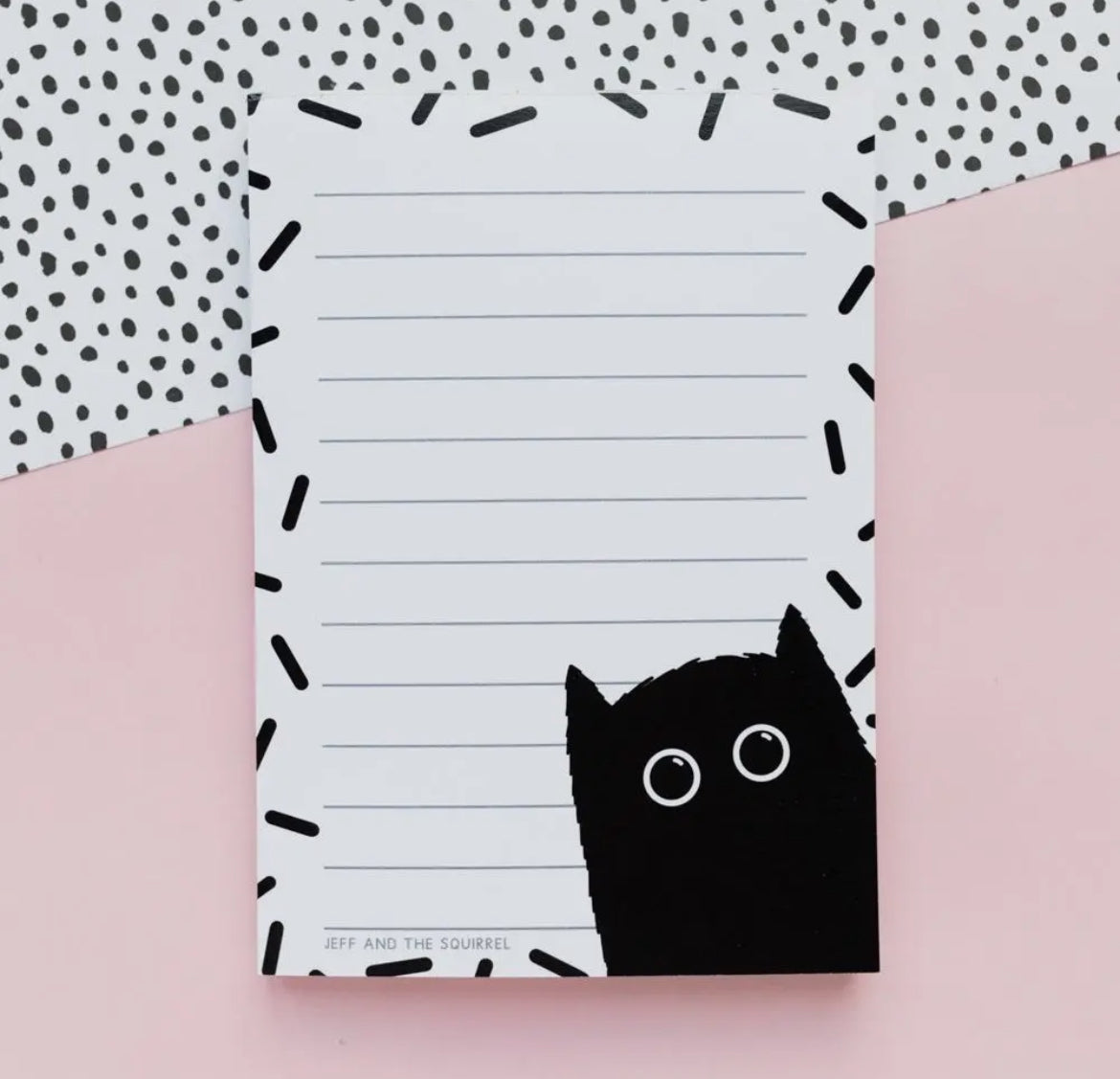 Black Cat Notepad