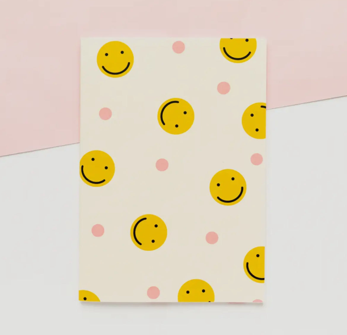 Smiley Face Plain Notebook