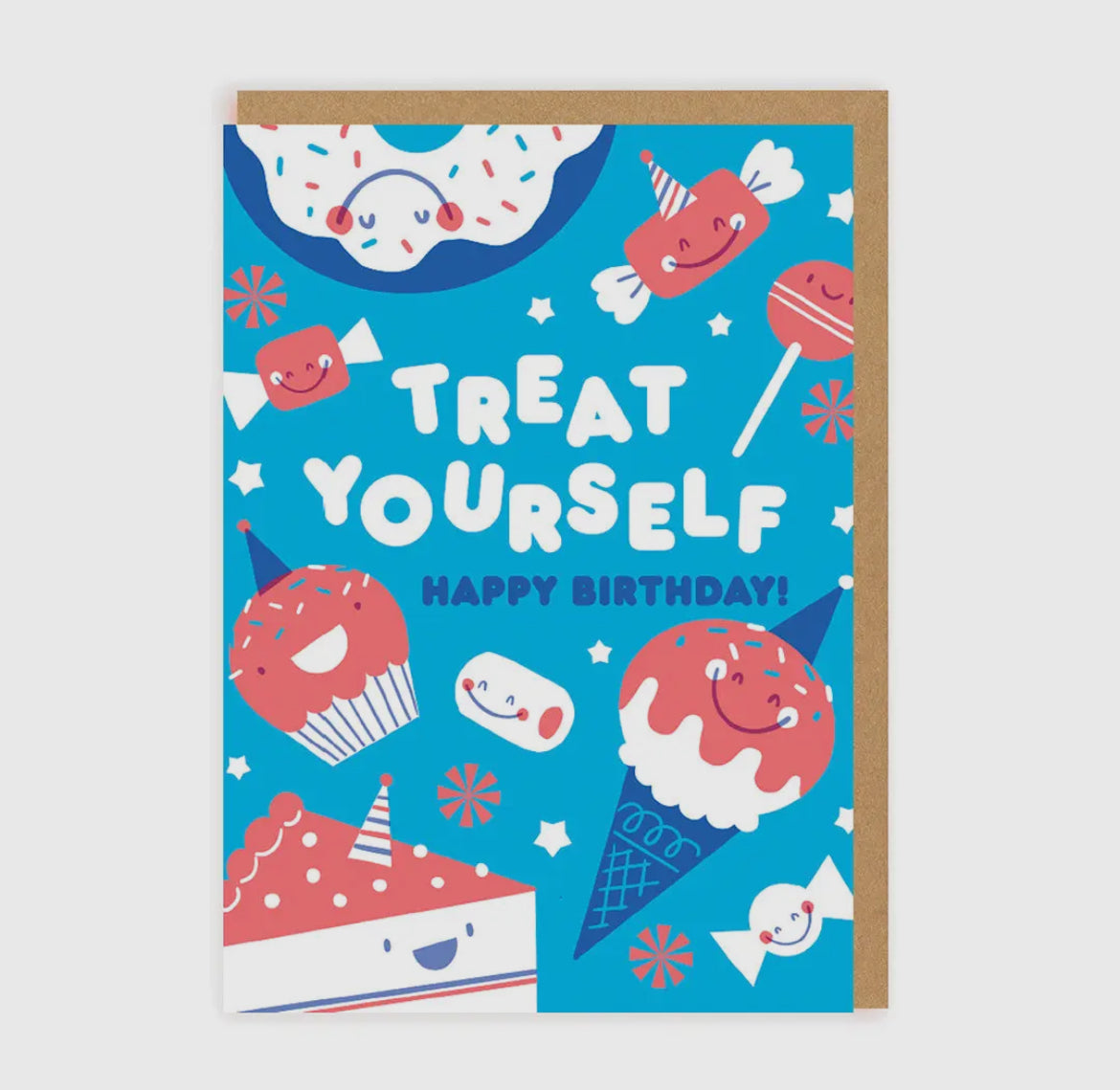 Treat Yourself Birthday Card