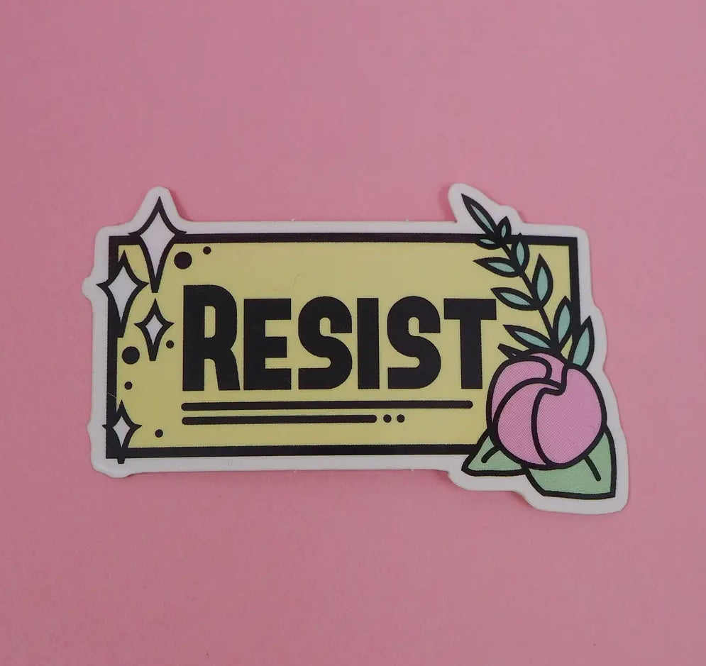 Resist Sticker