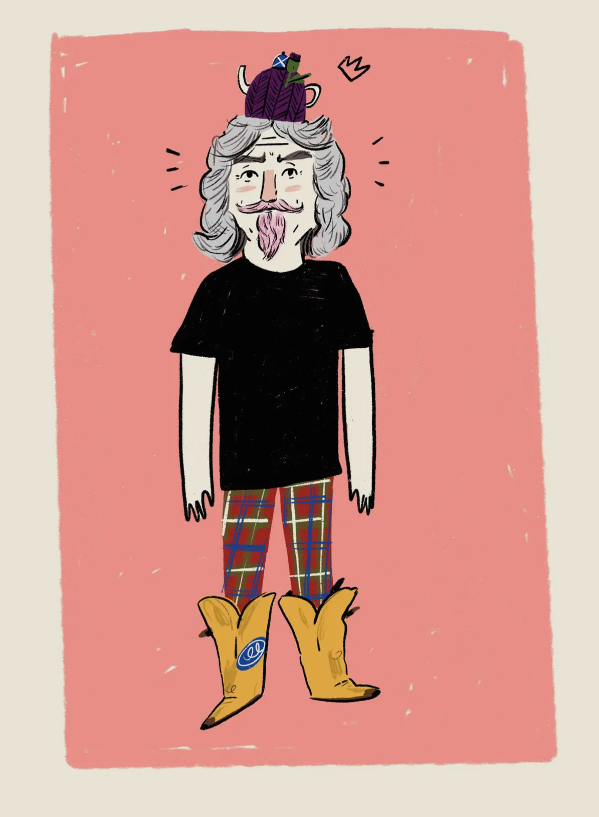 Big Yin A4 Print