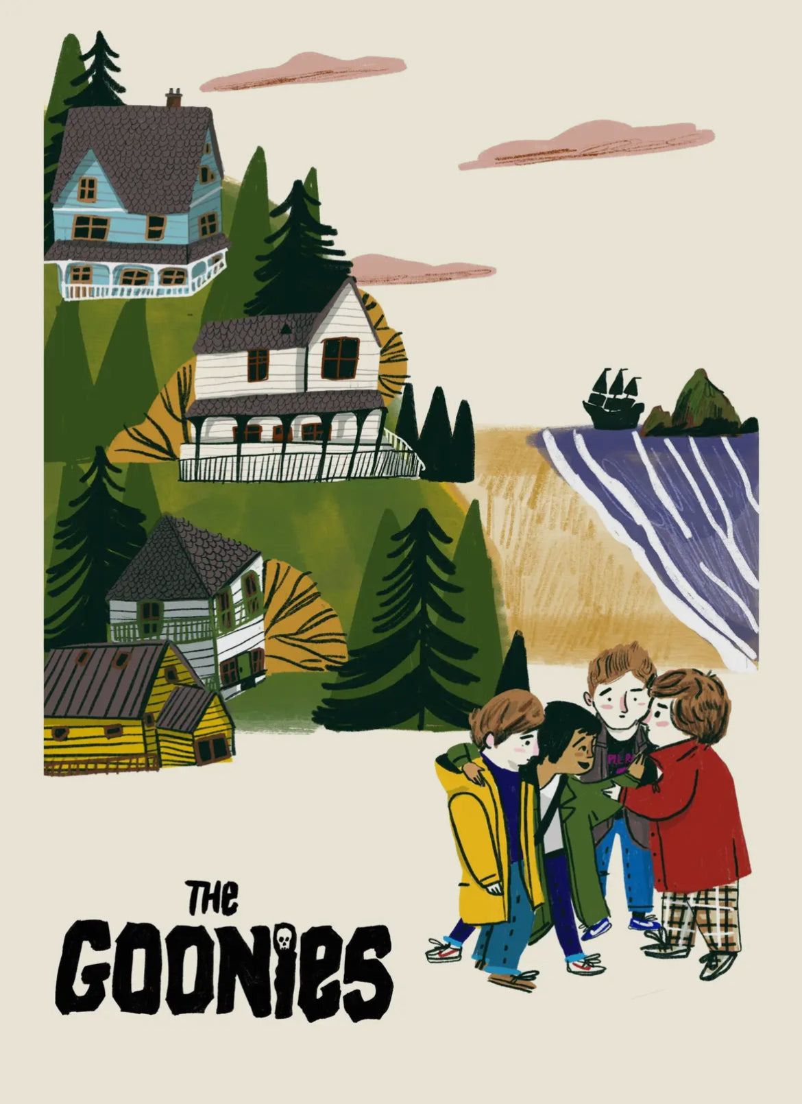 Goonies A4 Print