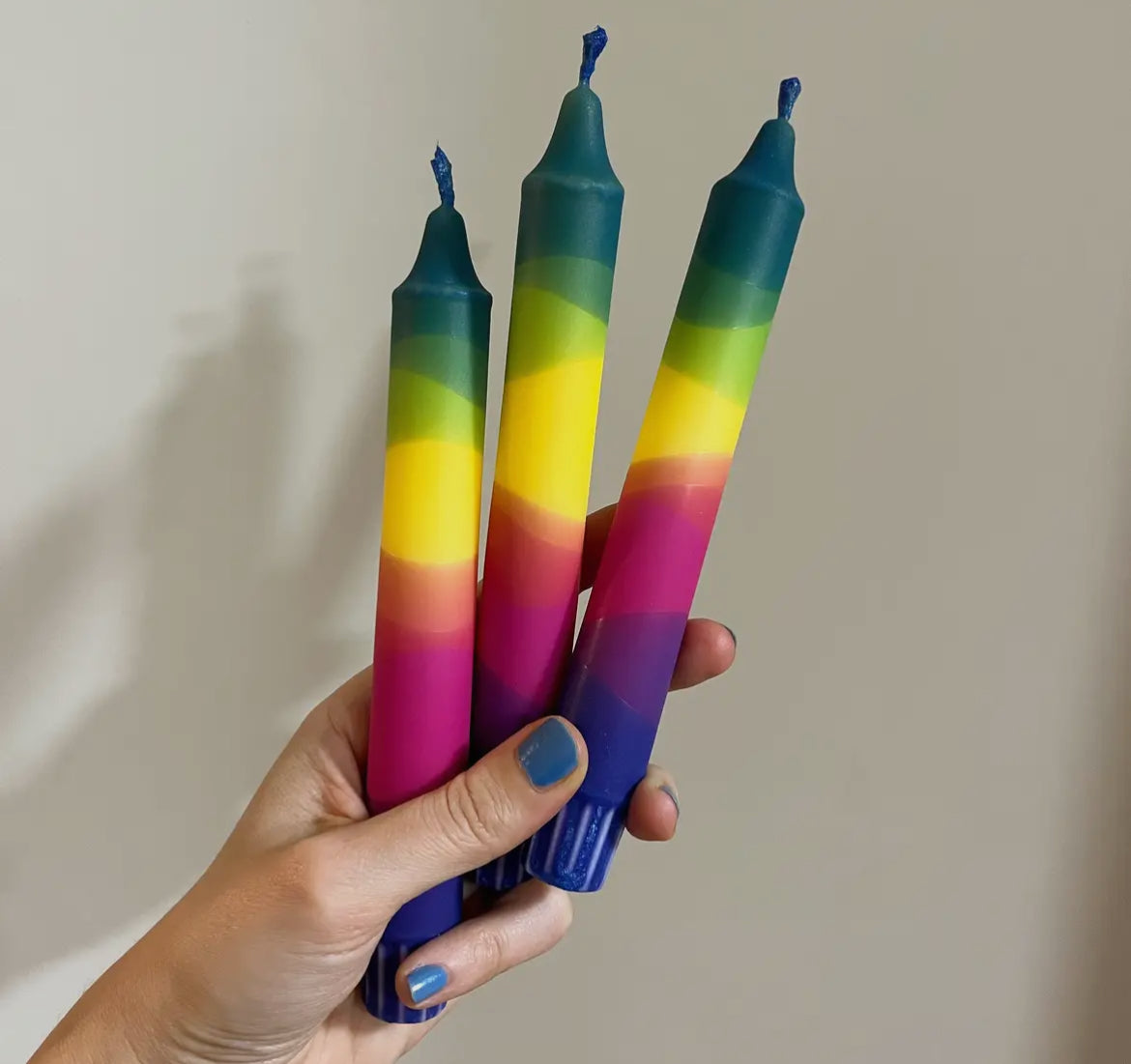 Rainbow Candle