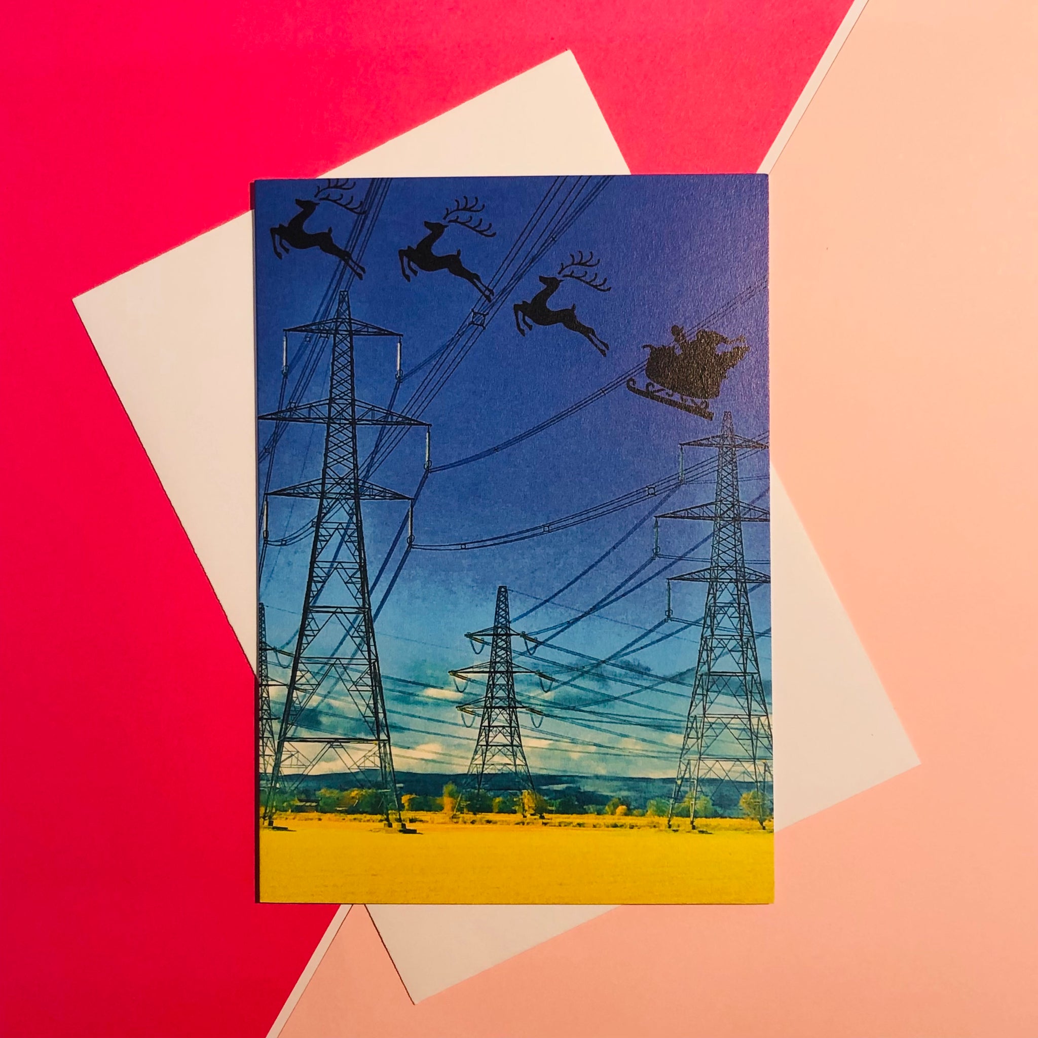 Pylons Christmas Card