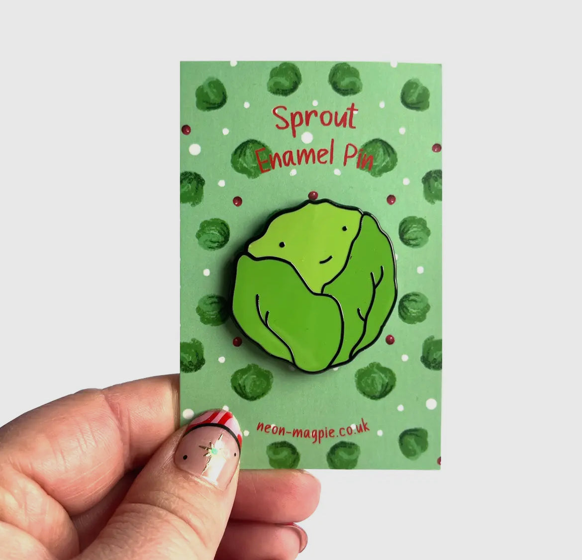 Sprout Enamel Pin