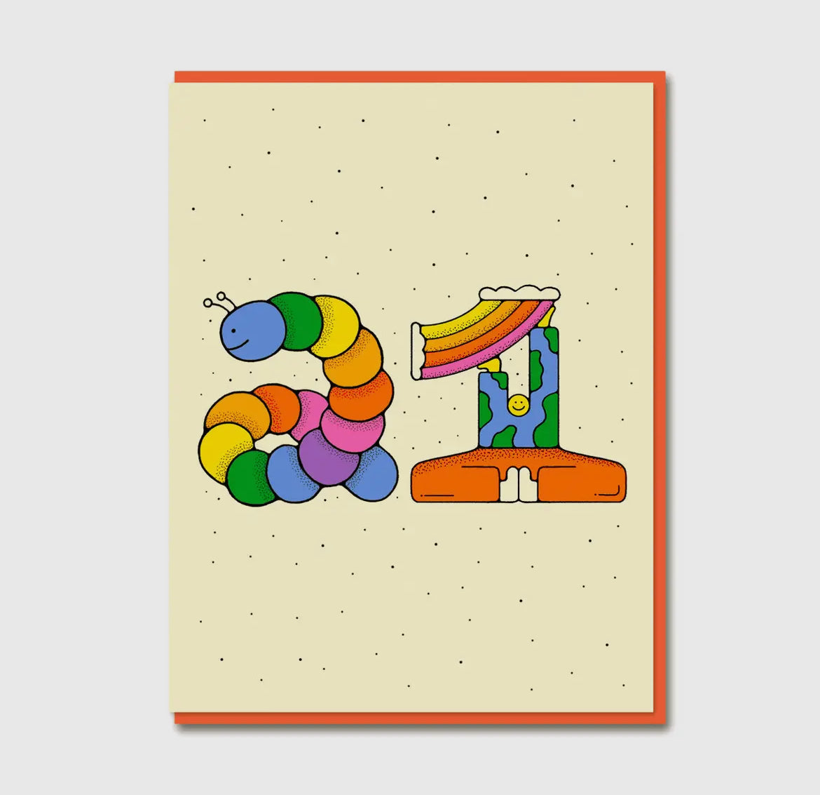 Twenty One Birthday Card