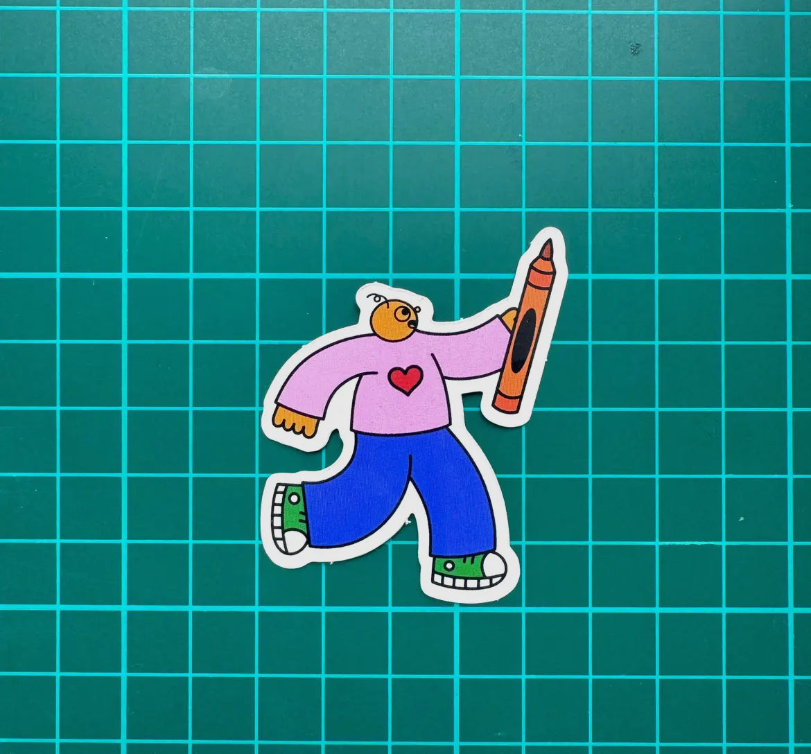 Colouring Buddy Sticker