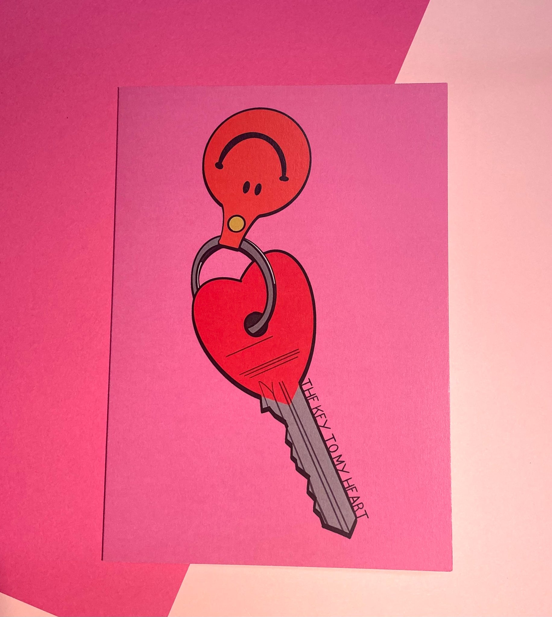 Key to my Heart Card