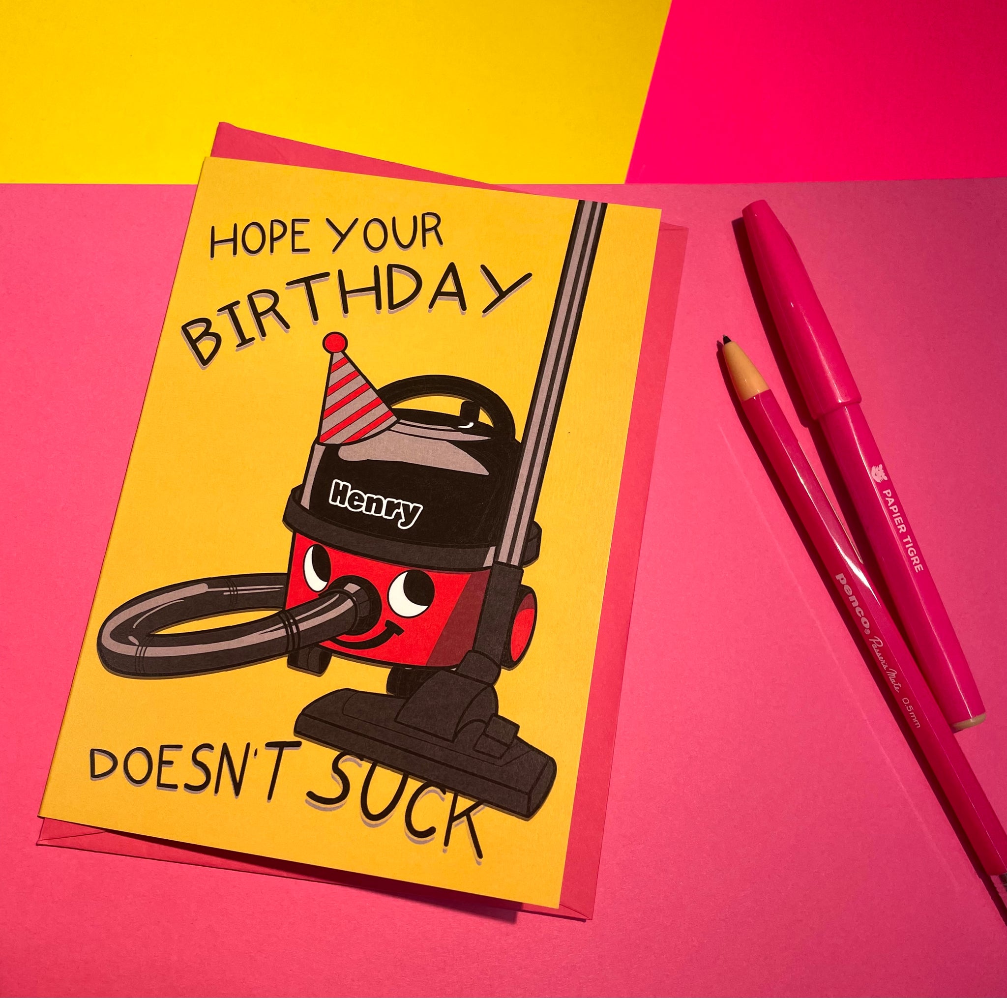Suck Birthday Card