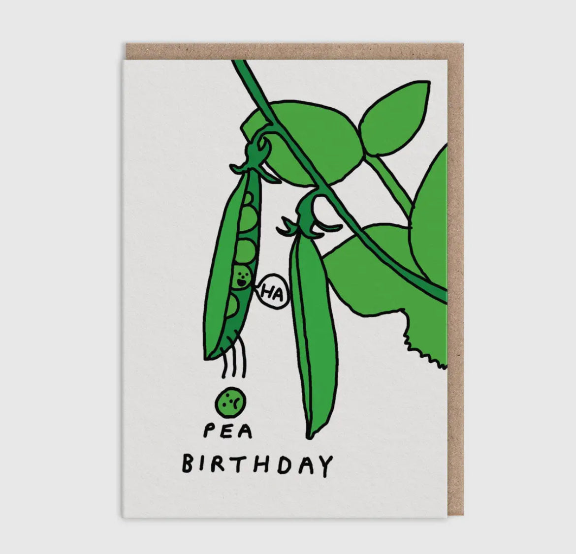 Ha Pea Birthday Card