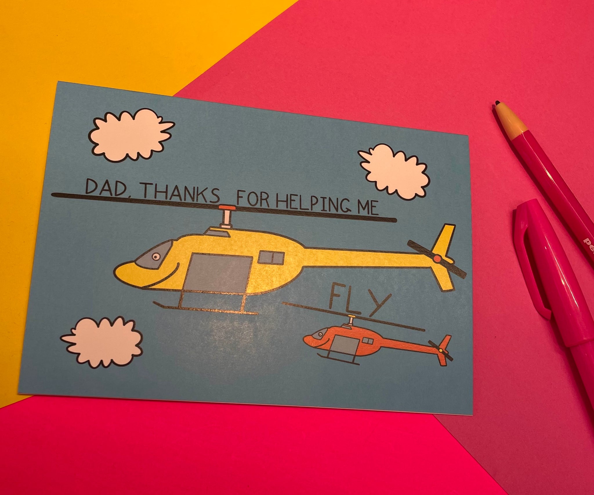 Fly Dad Card