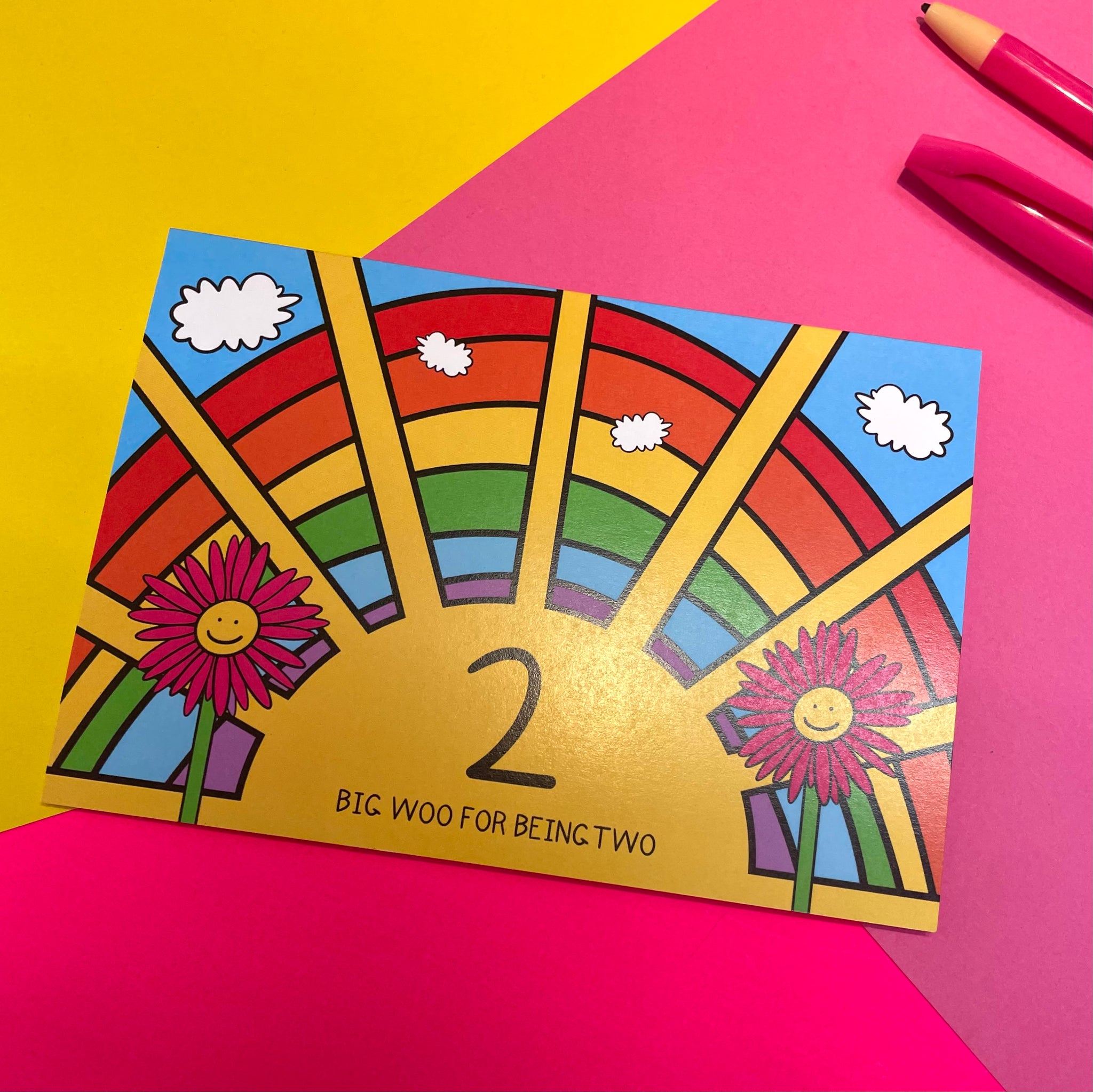 Two Woo Birthday Card