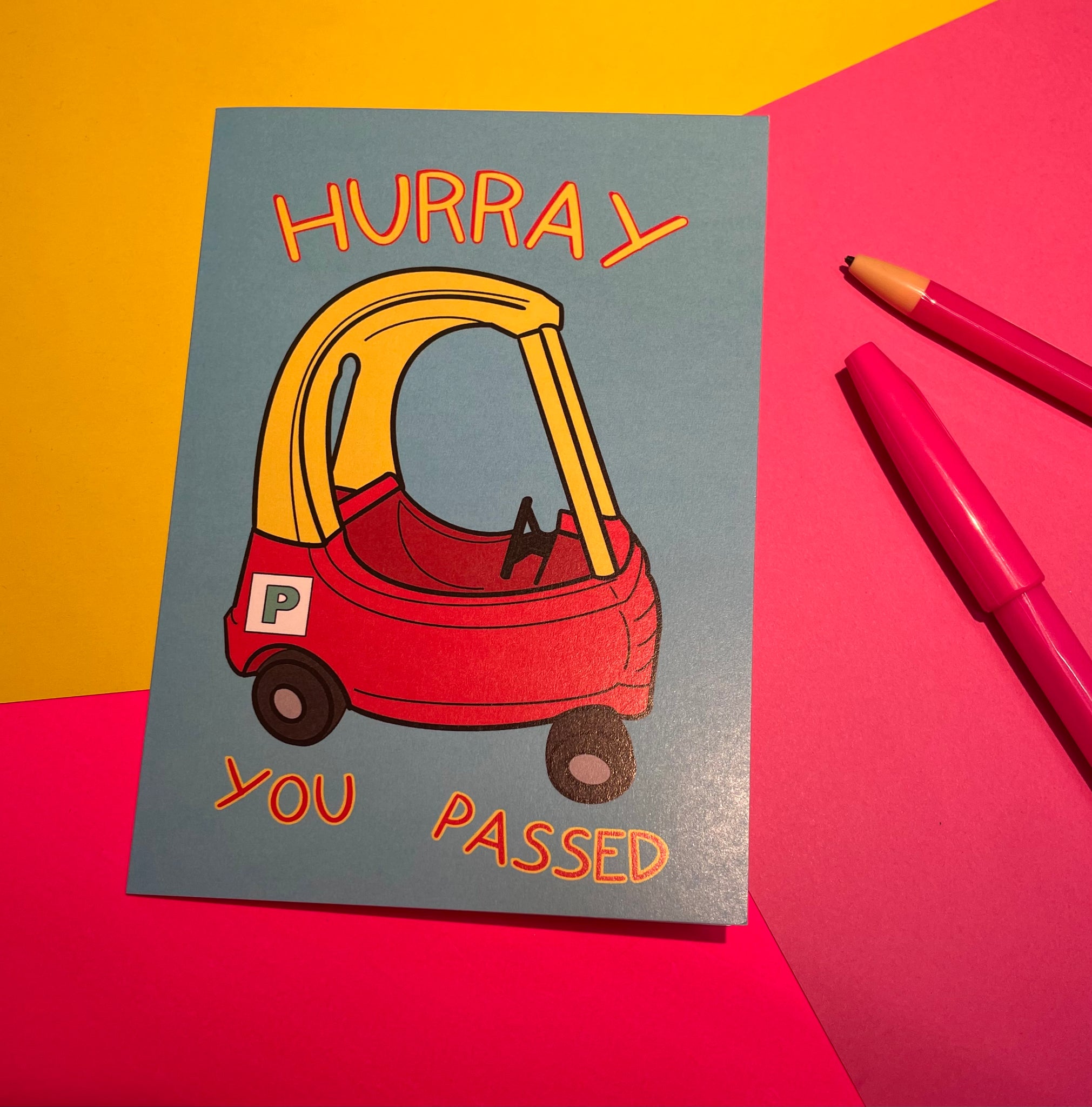 Driving Test Pass Card