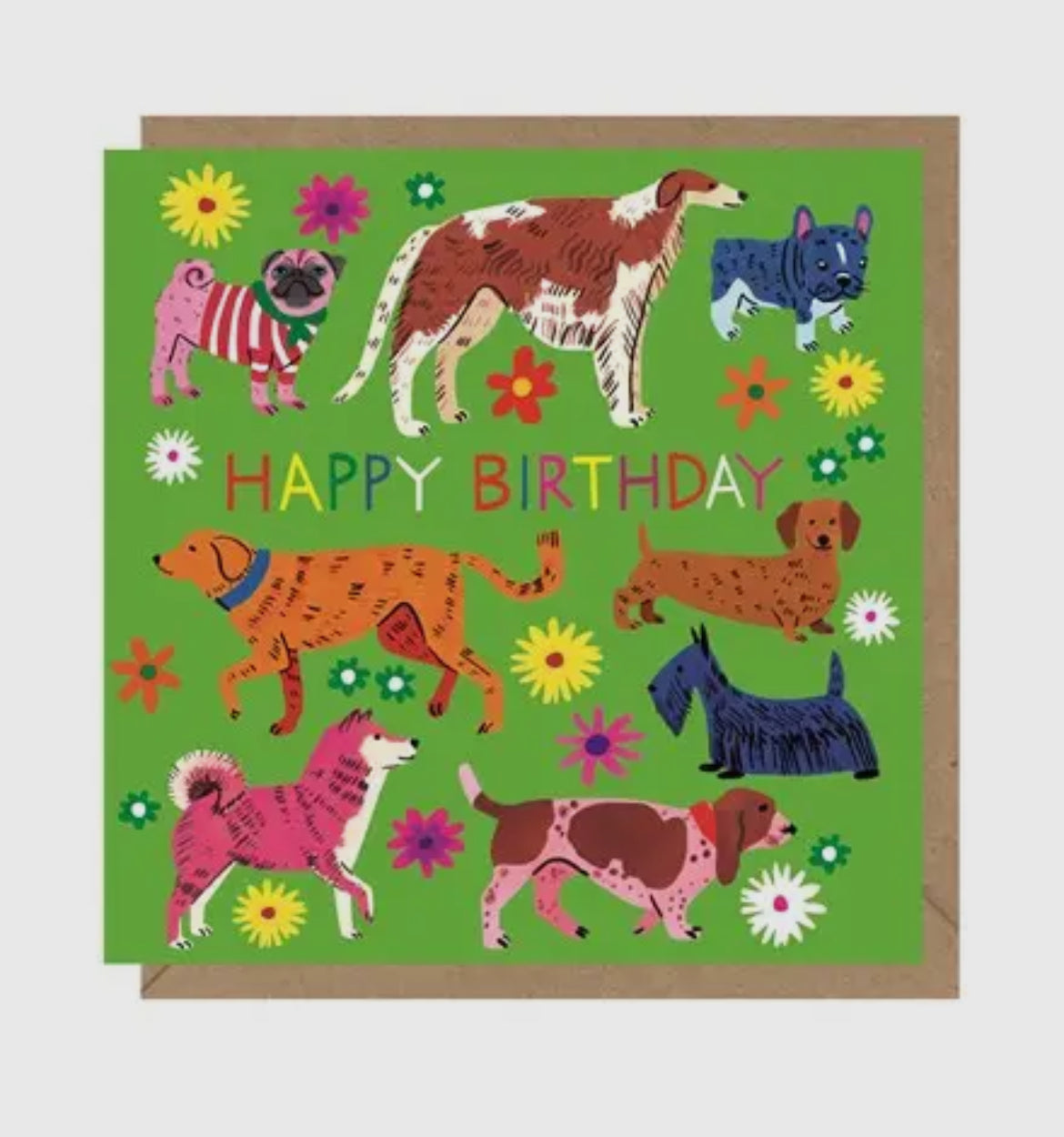 Dogs Birthday Card