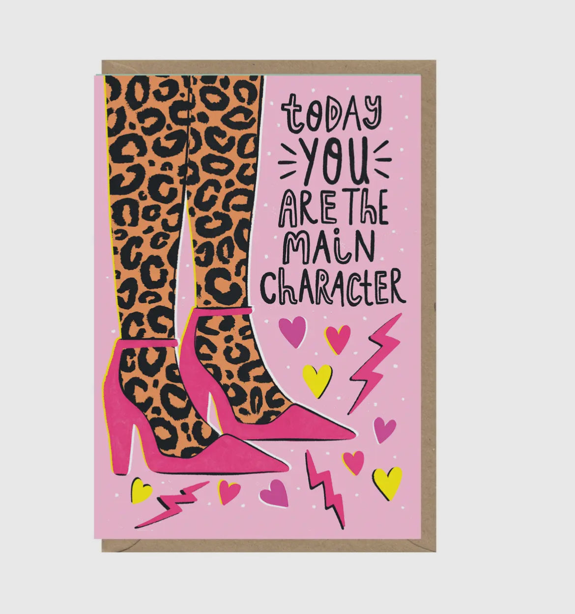 Main Character Birthday Card