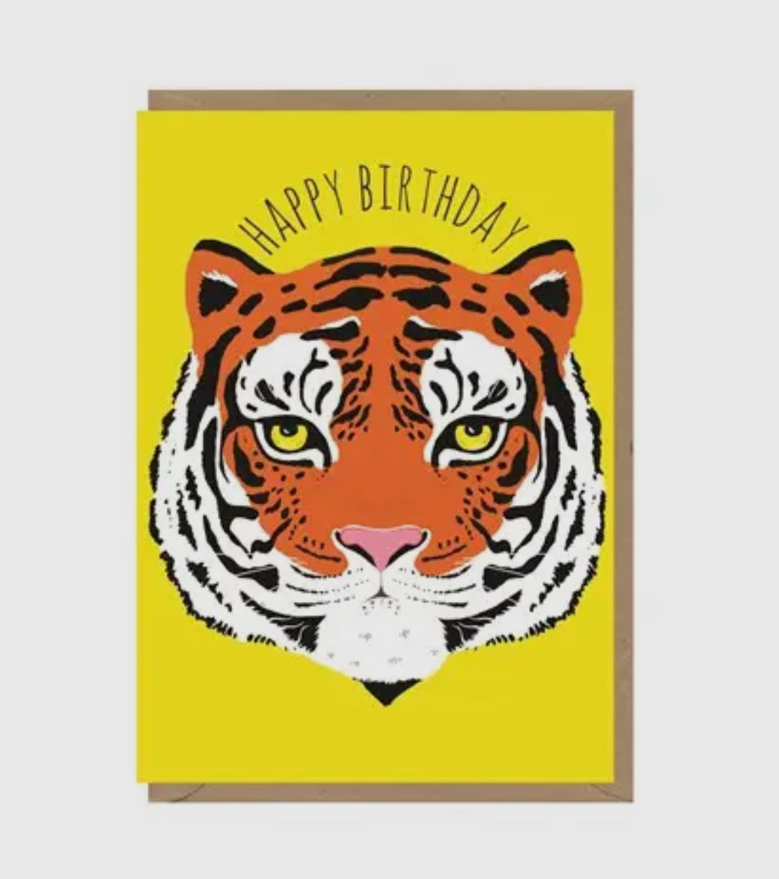 Tiger Face Birthday