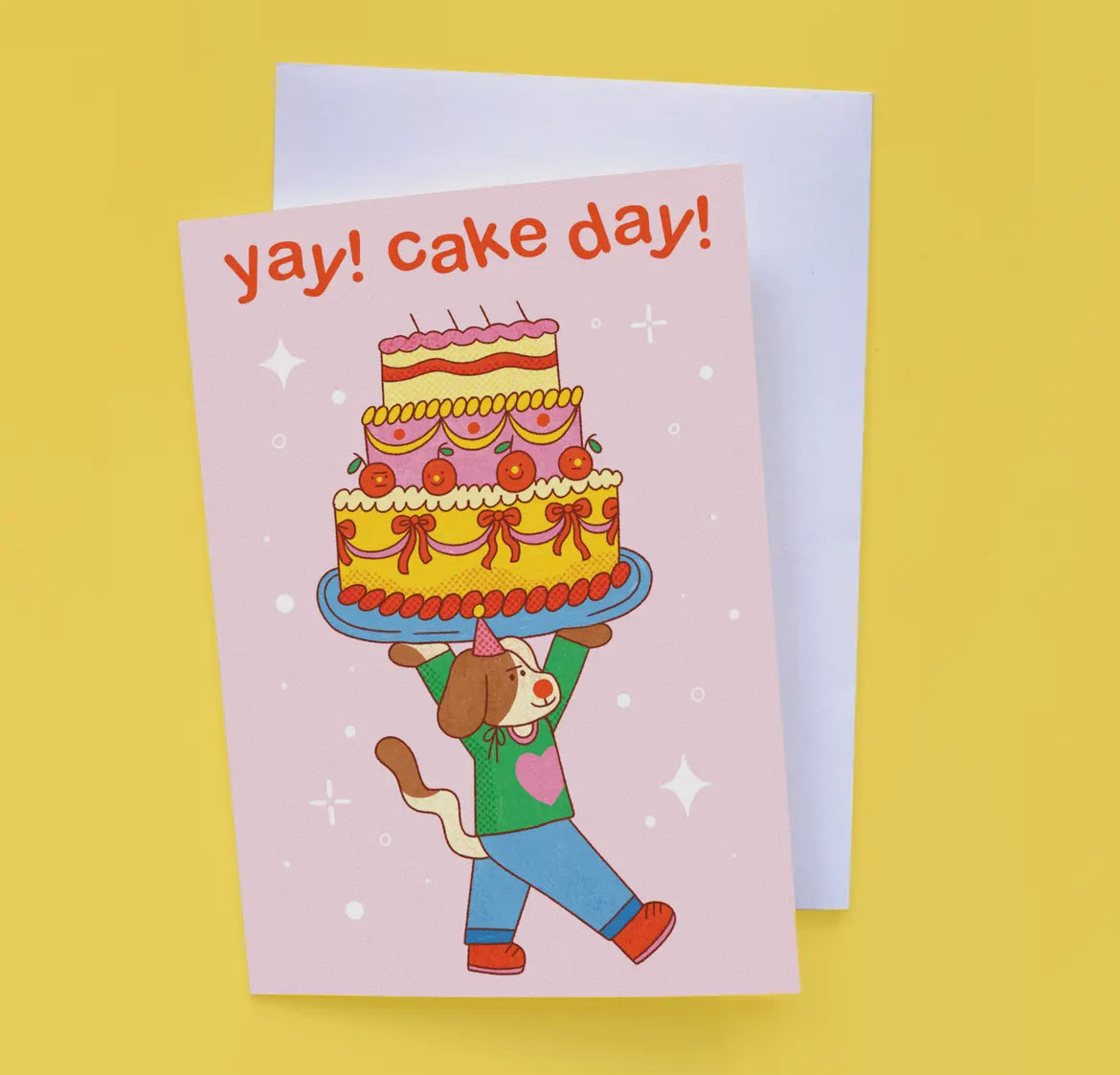 Cake Day Greetings Card