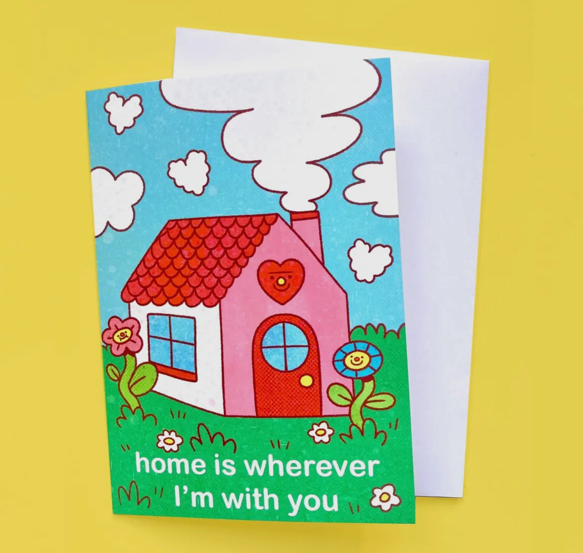 You Are Home Greetings Card