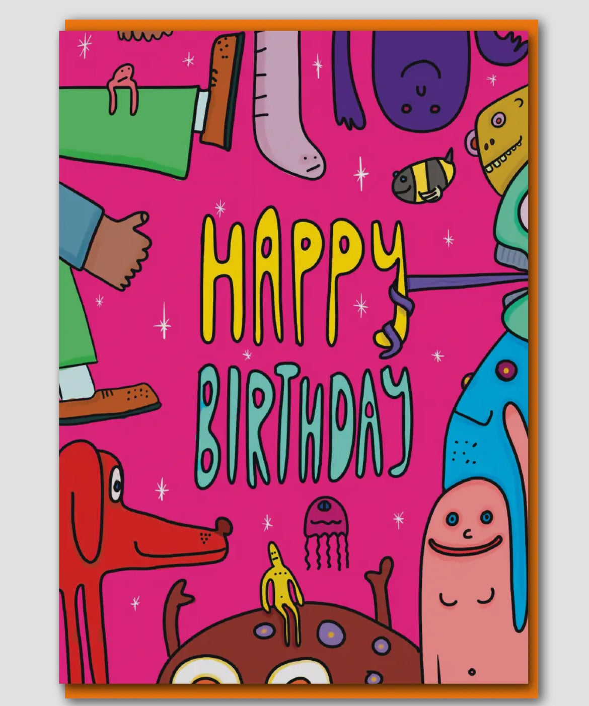 Happy Birthday Crew Card