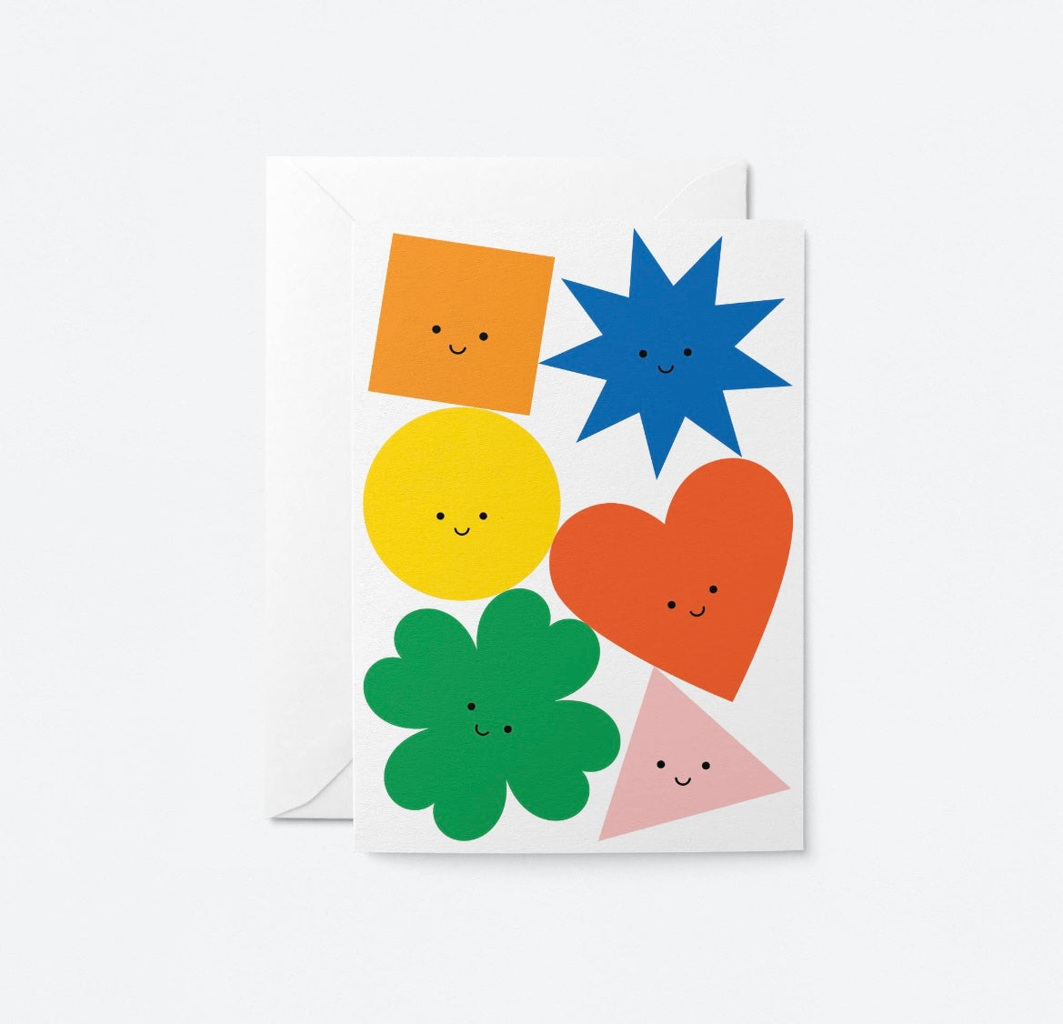 Happy Shapes Card