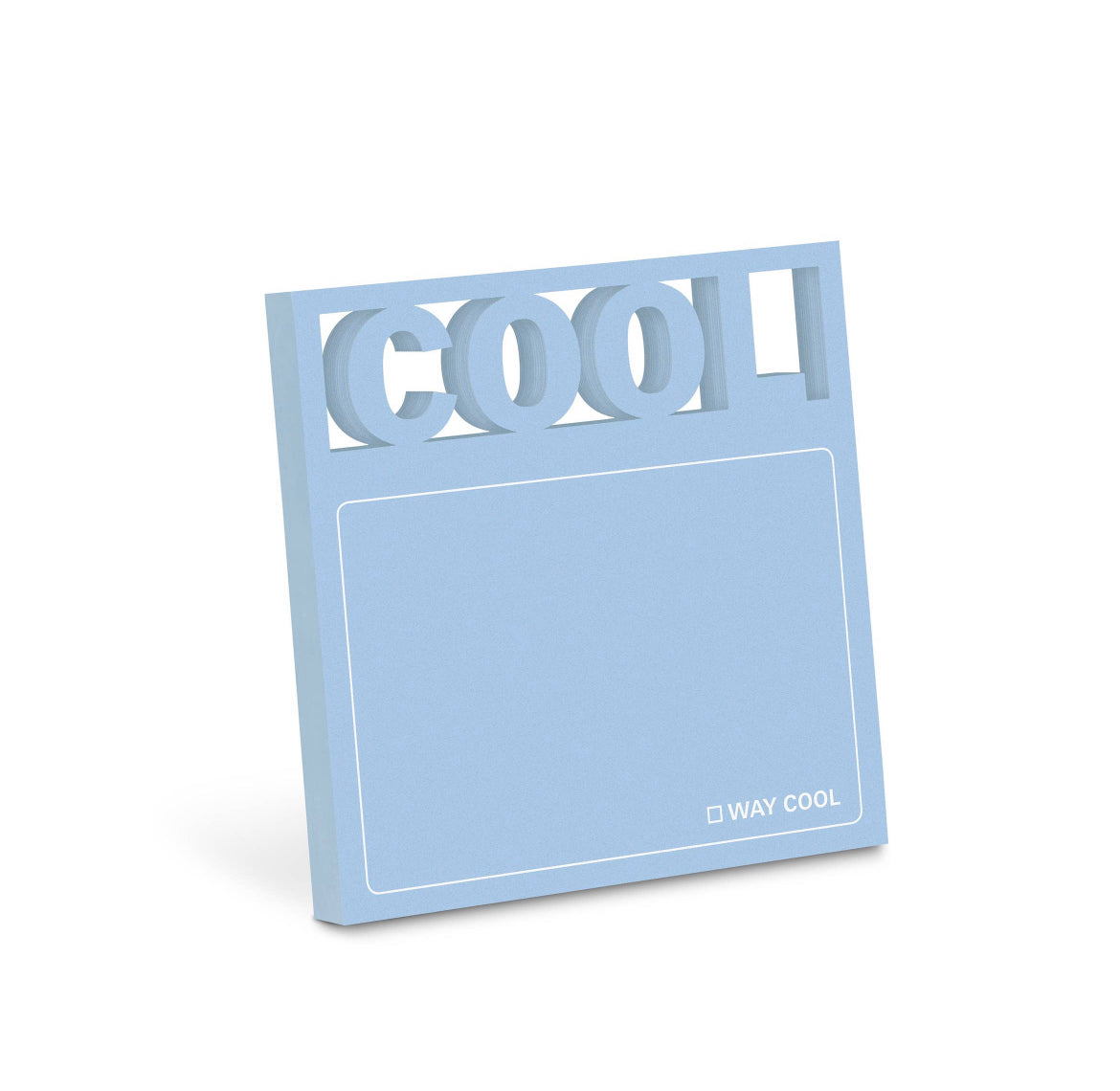 'Cool' Diecut Sticky Notes