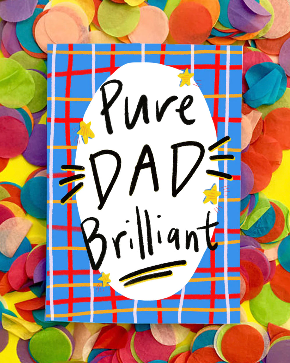 Pure Dad Brilliant Card