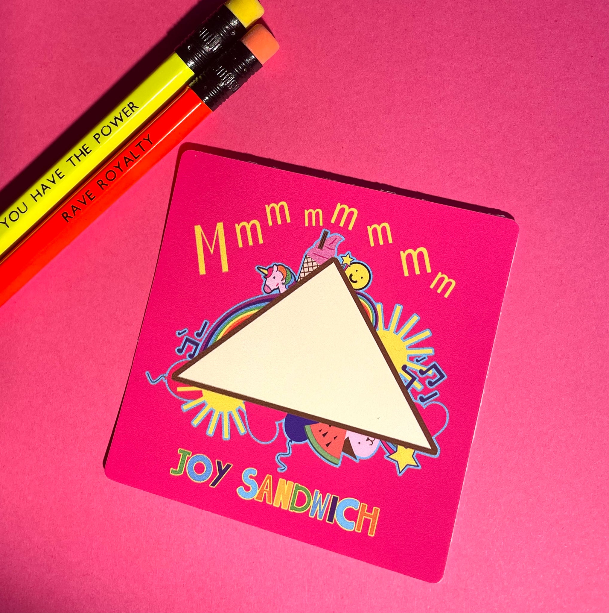Joy Sandwich Sticker